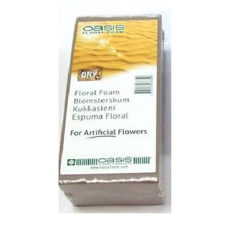 Natural Oasis sec Dry Foam Brick - Ideal For Hobby & Floral Craft