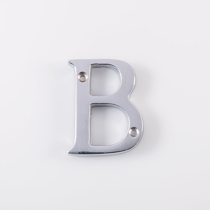 Letter Face Fix (B) - Polished Brass 53MM