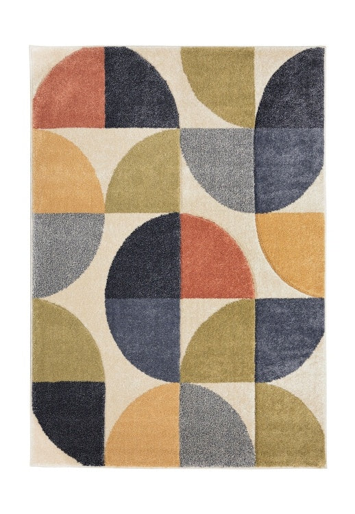 Newport Abstract Multi Rug 160x230cm