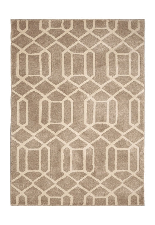 Newport Lattice Natural Rug 160x230cm