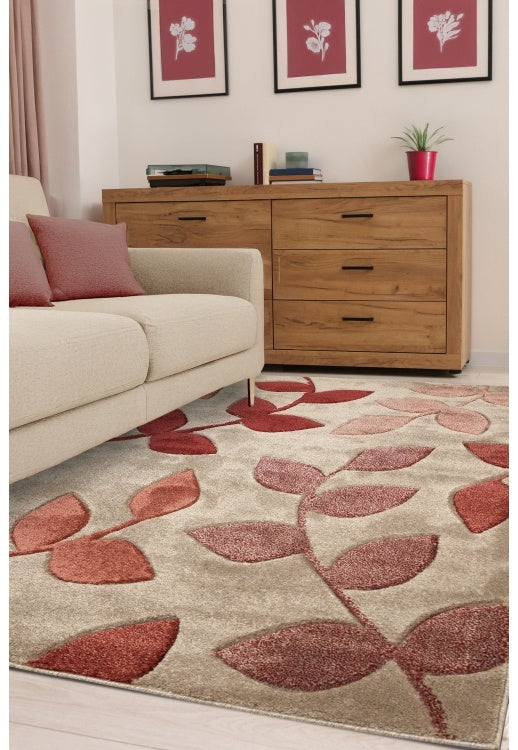 Newport Leaf Terra Rug 200x290cm