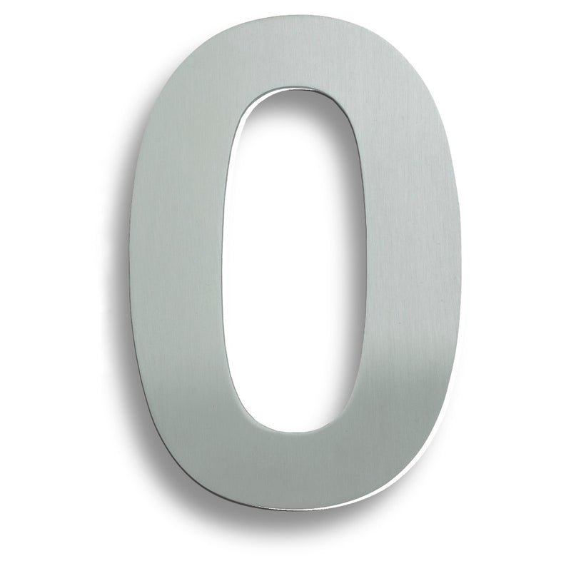178 X 120 X 2Mm - Number 0 - Concealed Fix - Satin Stainless Steel