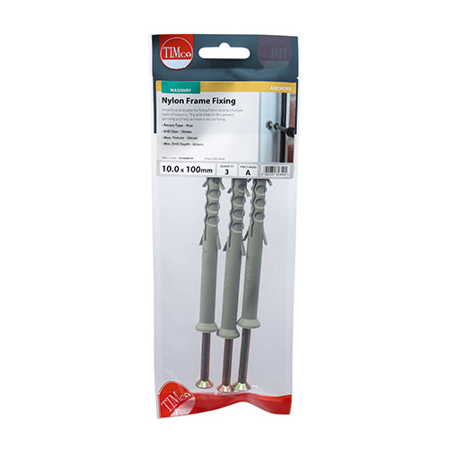 TIMCO Nylon Frame Fixings — Trade Pack