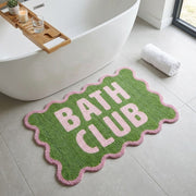 Nylon Printed Bathroom Bath Club Mat