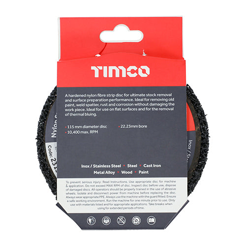 TIMCO Set of Nylon Stripping & Preparation Discs