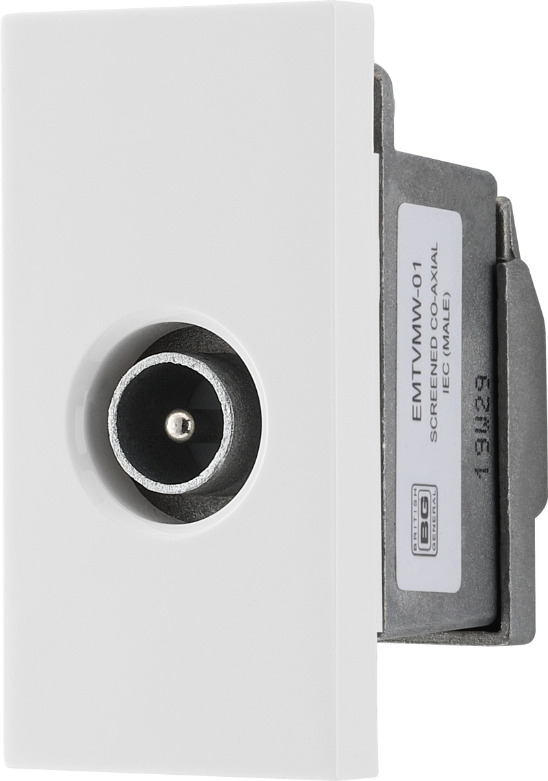 BG Electrical Euro Module - IEC - male