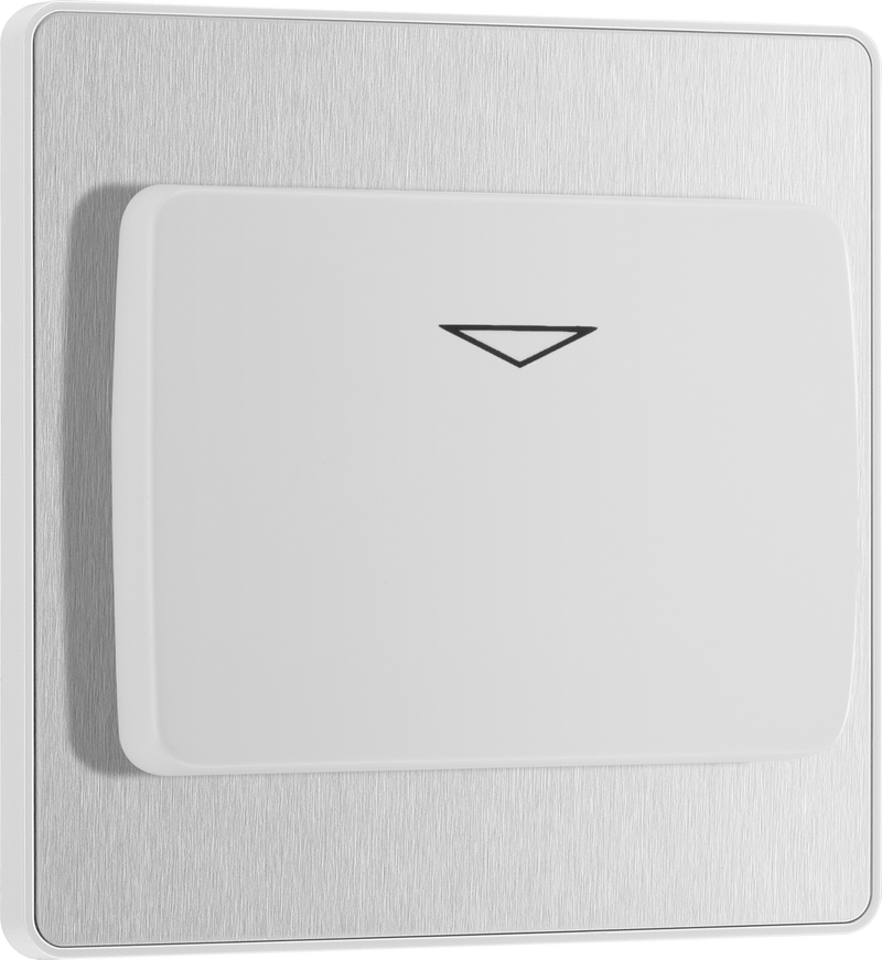 BG Electrical Evolve Brushed Steel - Hotel key card switch