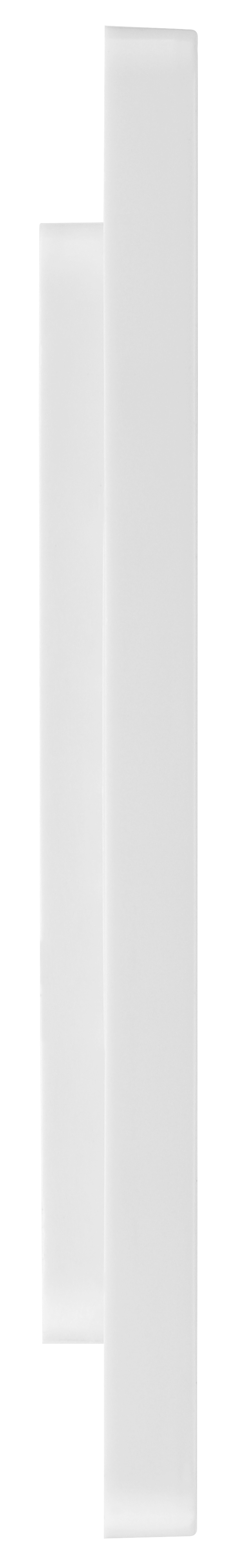 BG Electrical Evolve Brushed Steel - Double, blank plate