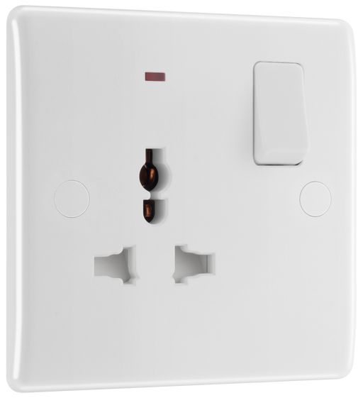 BG Electrical 800 Series - Single, switched, universal with indicator (export only)