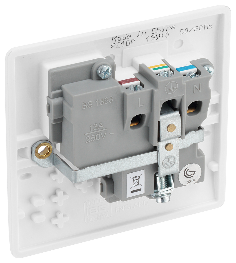 BG Electrical 800 Series - Single, switched, single pole