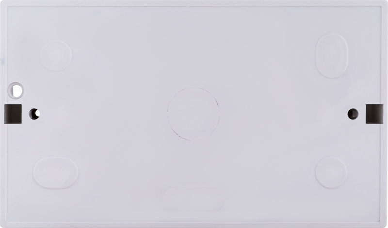 BG Electrical 900 Series - PVC Square Surface Box, Double, 32mm