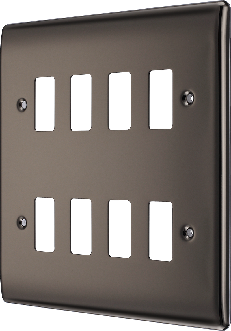BG Electrical Grid - 8 module, square