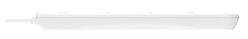 Masterplug Surge - 4 Sockets, 2m, 13A, White