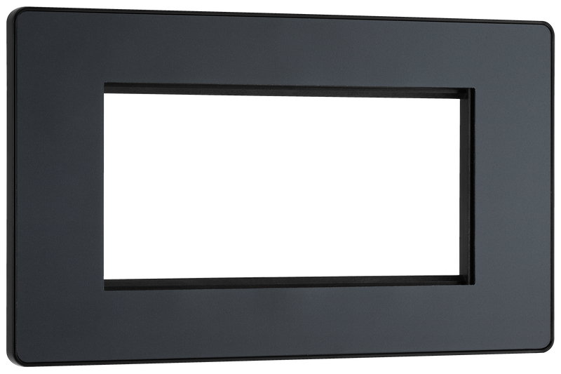BG Electrical Euro Module - 4 module - rectangular