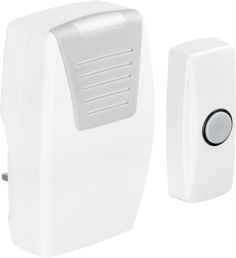 Masterplug Home - 100m, Plug-InWhite + Grey
