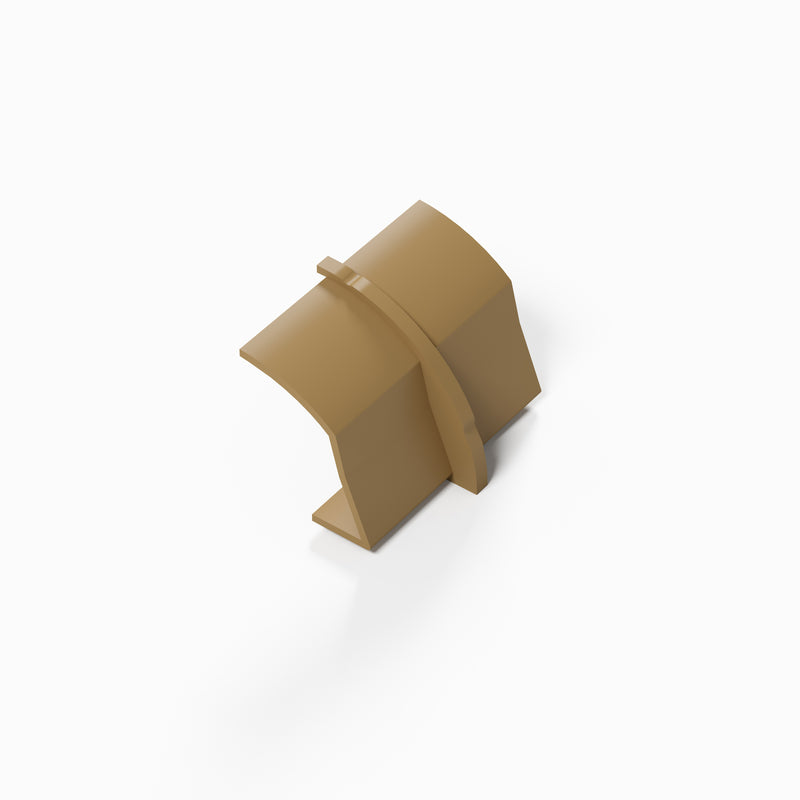 D-Line Trunking - 22x22mm Stainable Smooth-Fit Connector