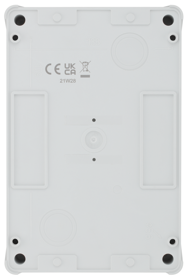 BG Circuit Protection Rotary Isolator 4 Pole - 100A, 4-Pole AC, Rotary Isolator