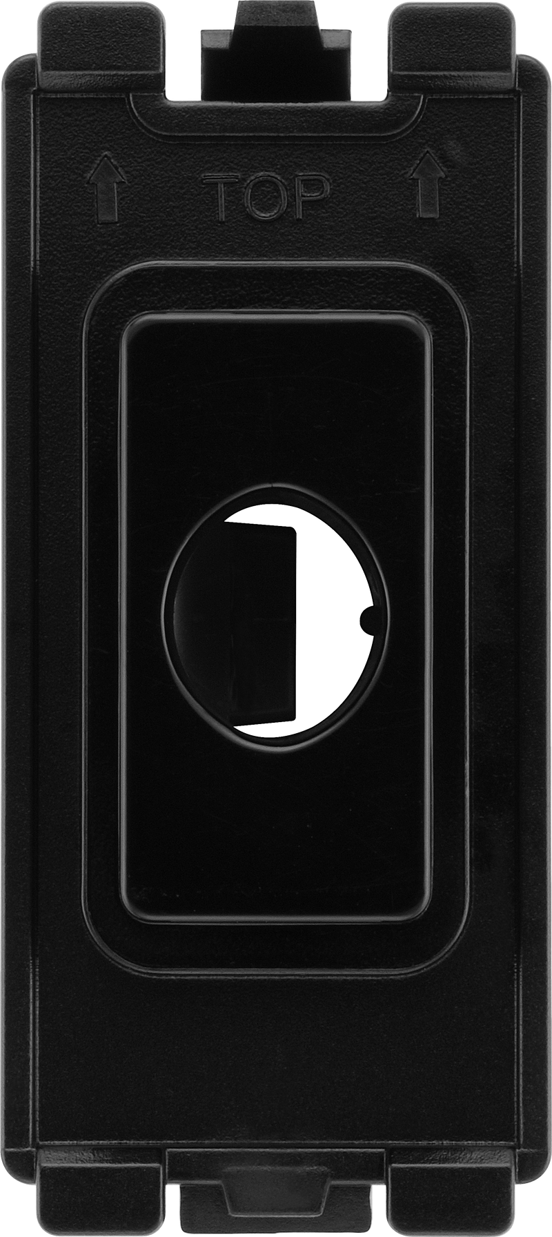 BG Electrical Grid - Flex outlet, up to 10mm (EVOLVE BLACK)
