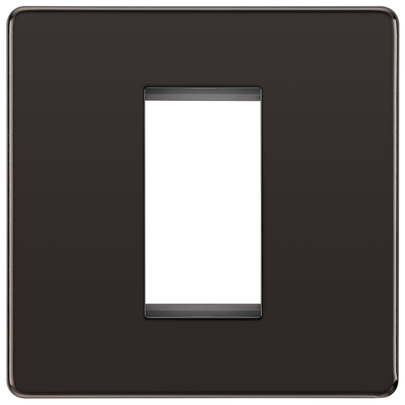 BG Electrical Euro Module - 1 module - square