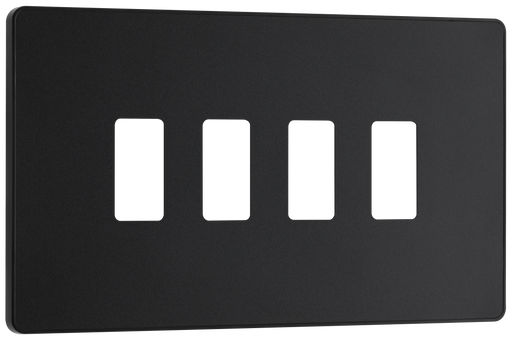 BG Electrical Grid - 4 module, rectangular