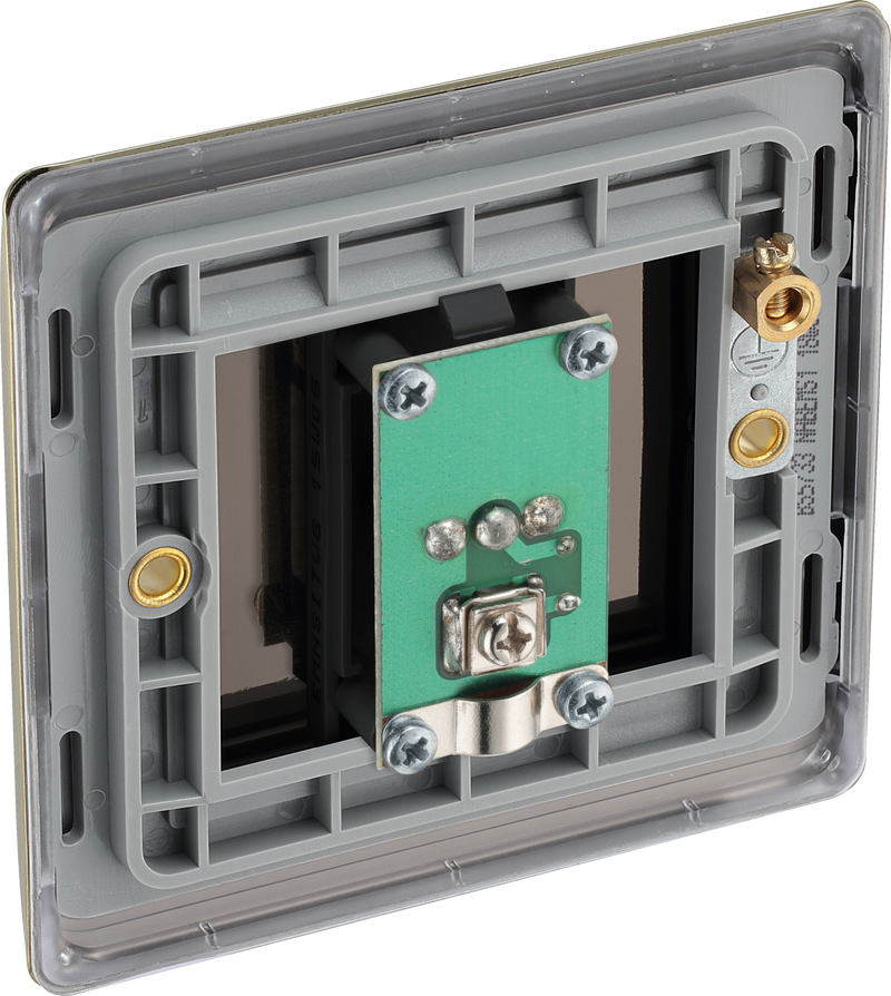 BG Electrical Nexus Metal Antique Brass - Single isolated, co-axial