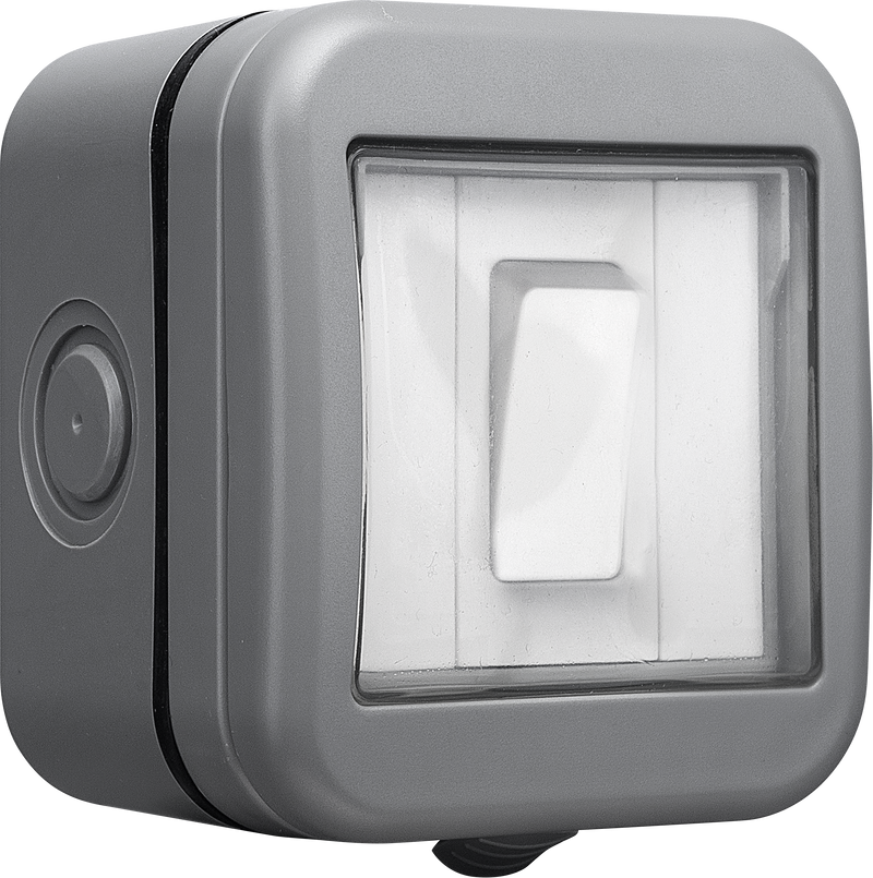 BG Electrical Weatherproof IP55 - Single, 2 way switch, IP55