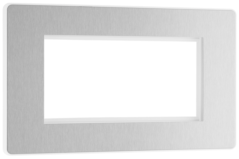 BG Electrical Euro Module - 4 module - rectangular