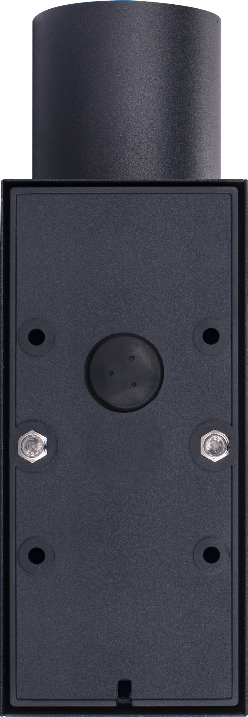Luceco Azurar Wall Light - Exterior decorative up / down wall light GU10 with PIR finished in black