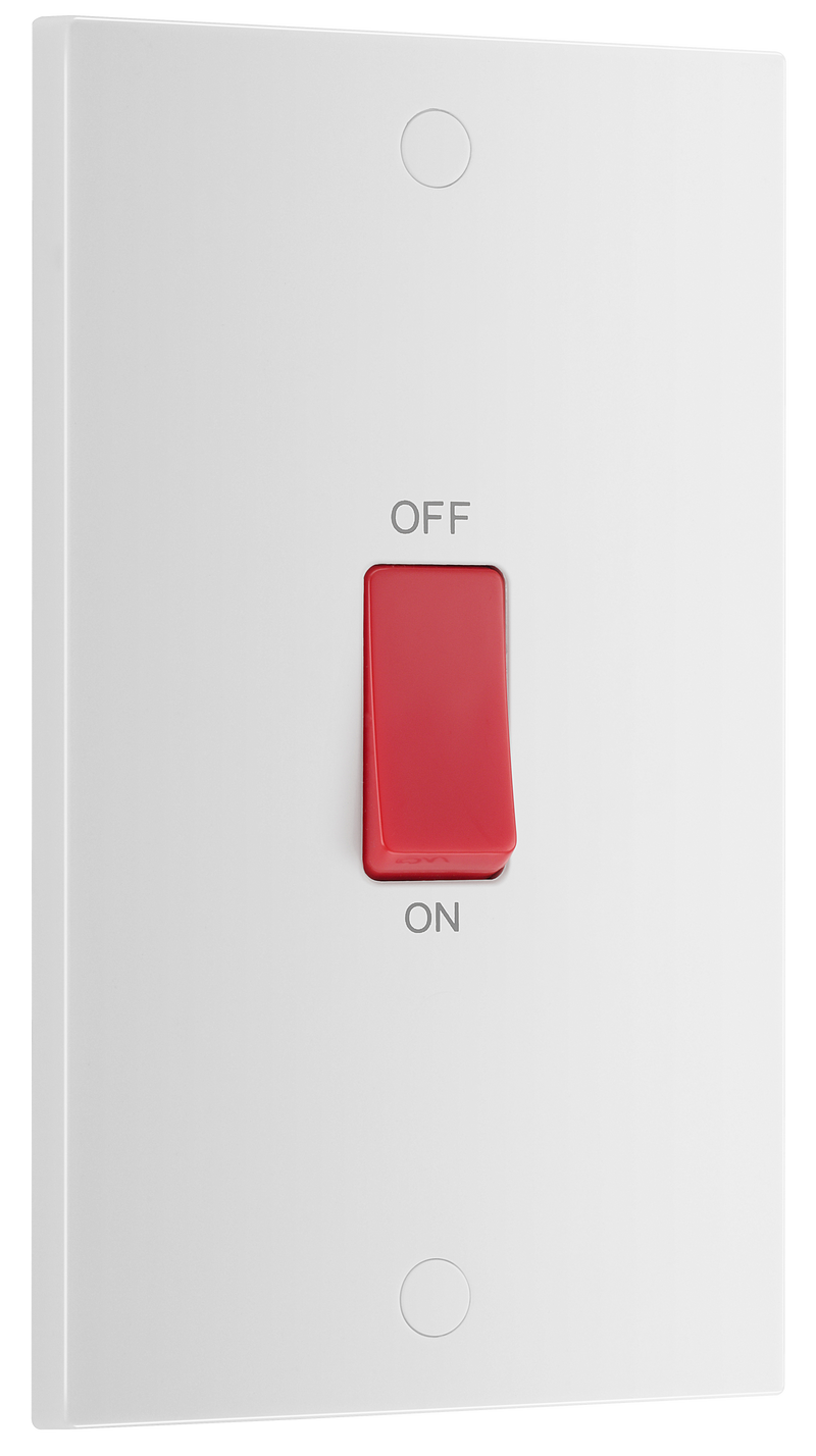 BG Electrical 900 Series - 45A, double pole, large plate