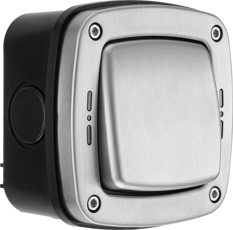 BG Electrical Weatherproof Decorative - Single, 2 way, IP66
