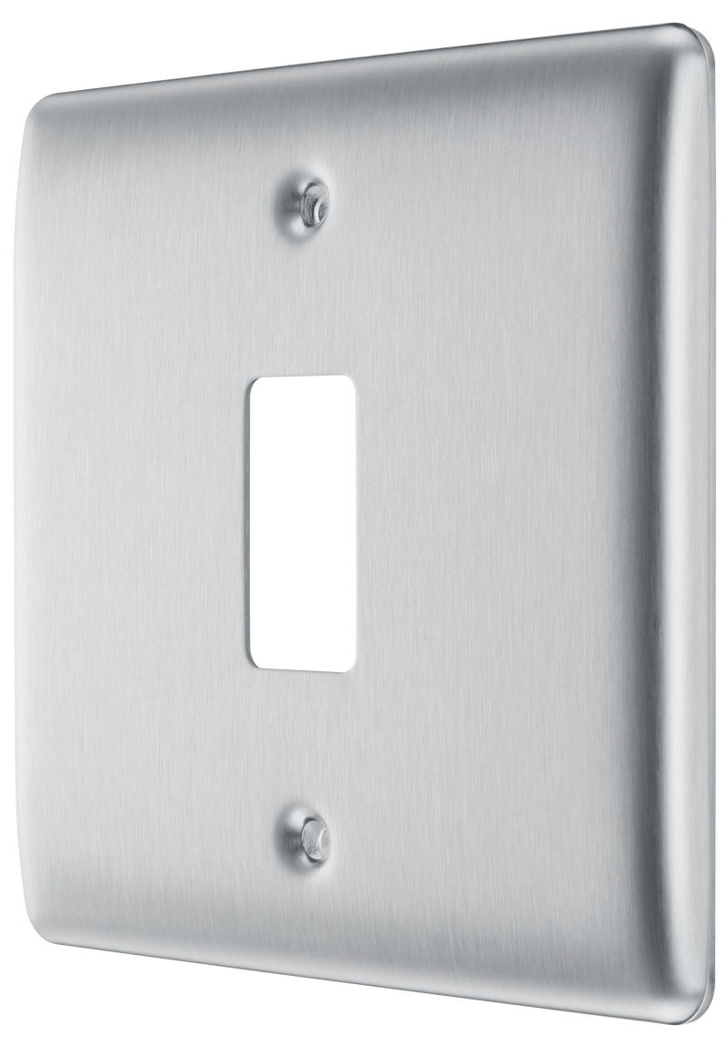 BG Electrical Grid - 3 module, rectangular