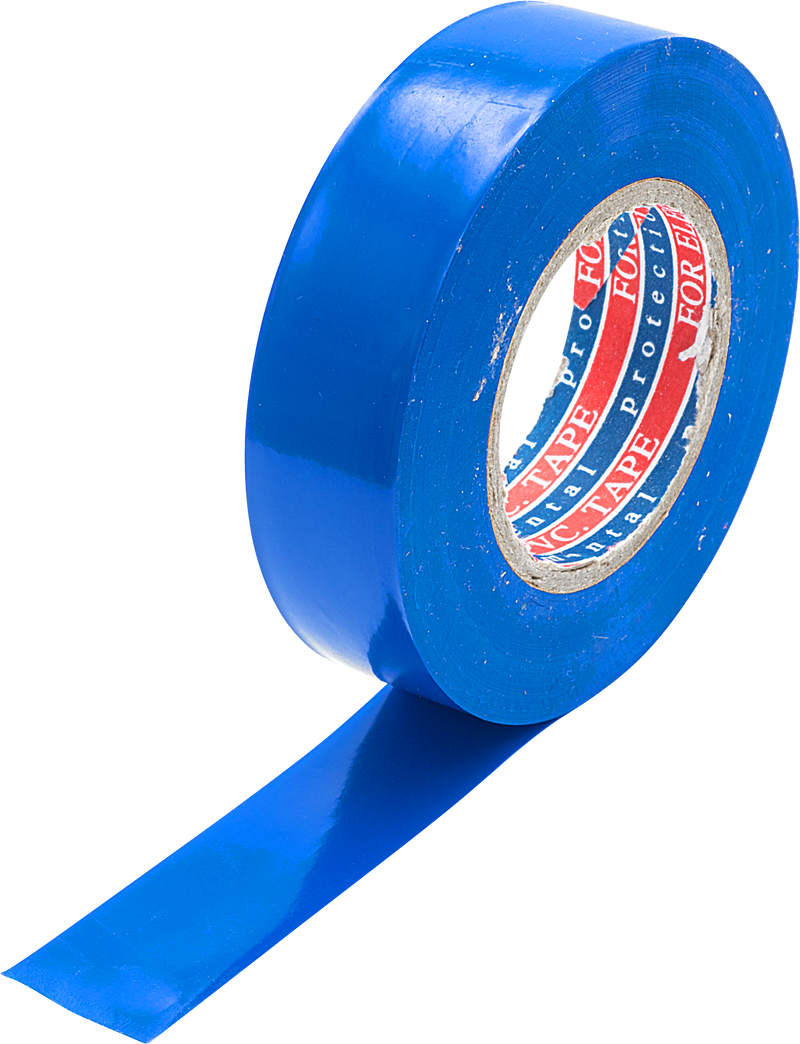 BG Electrical Contractor - Insulation tape, blue, 19mm x 20m