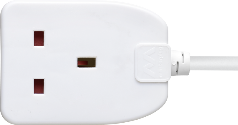 Masterplug Basic - 1 Socket, 10m, 13A, White