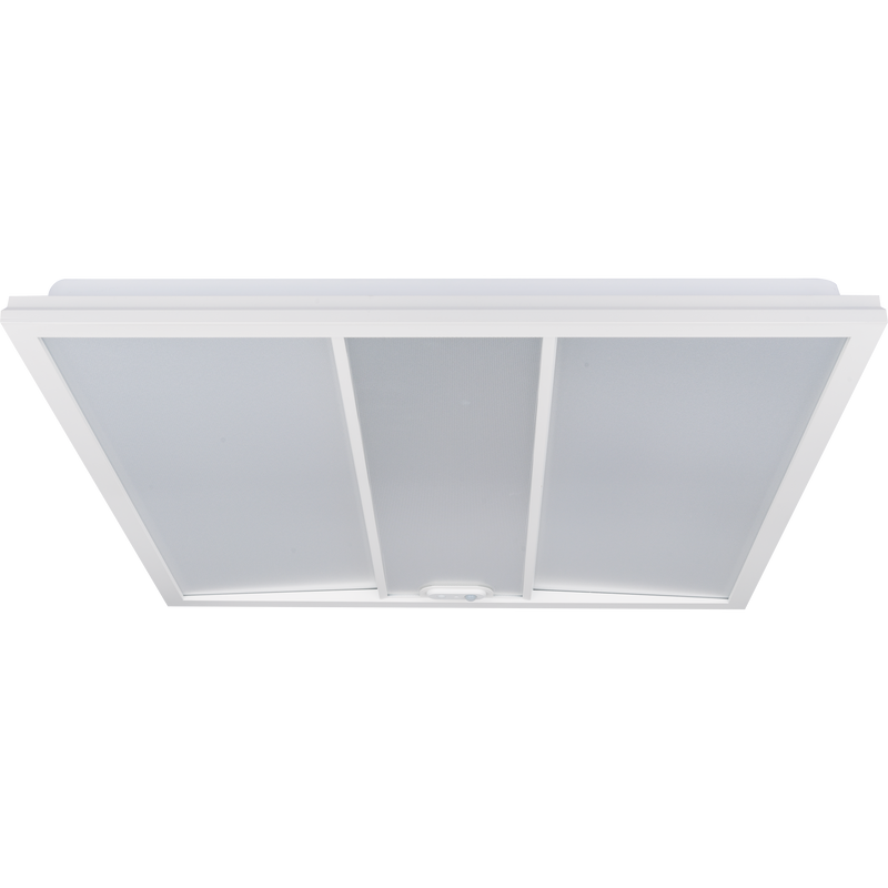 Luceco Delta Connect - LuxPanel Delta Connect LED Panel with PIR Motion Sensor, Smart Control, Bluetooth, Architectural Direct/Indirect Panel Luminaire, 600x600mm, 20W, 2800lm, 4000K