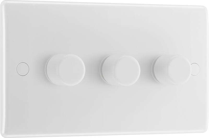 BG Electrical 800 Series - Triple, 2 way push 200W