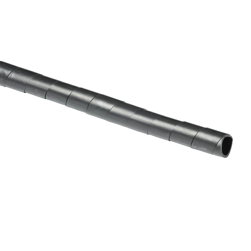 D-Line Cable Tidy - Cable Spiral Wrap, Black - 2.5m, 10-40mm expandable dia.