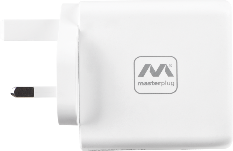 Masterplug USB - 67W, ideal for mobile phones, tablets and laptops