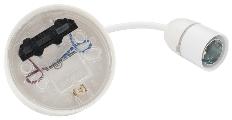 BG Electrical Ceiling Accessories - 6" flex and 3.5" base