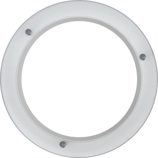 Luceco Platinum White + Dropped Glass Halo Bezel