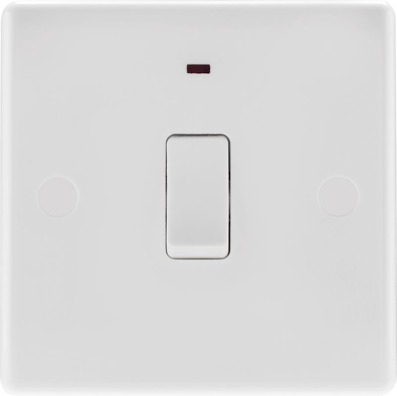 BG Electrical 800 Series - 20A, double pole, with indicator