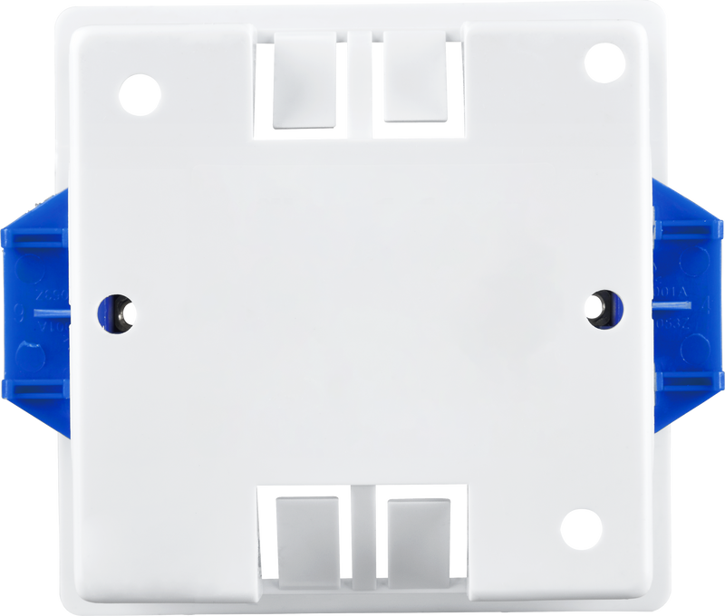 BG Electrical Contractor - Single Square Dry Lining Box, 47mm