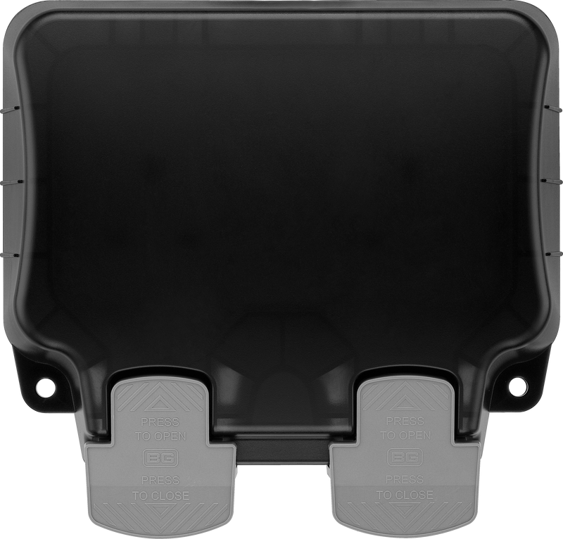 BG Electrical Weatherproof Storm - Double, switched, with WiFi extender, IP66