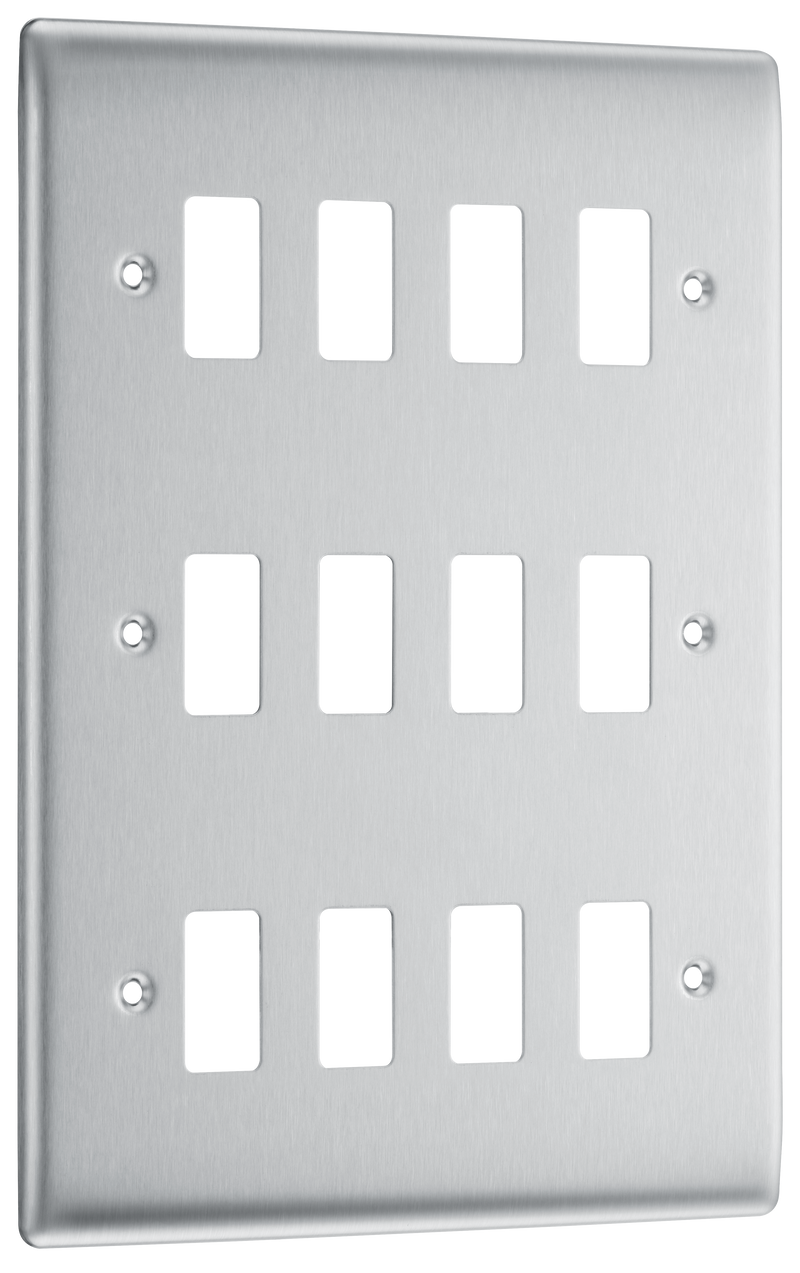 BG Electrical Grid - 12 module, square