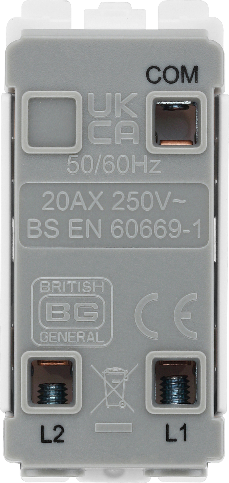 BG Electrical Grid - 2 way, single pole secret key