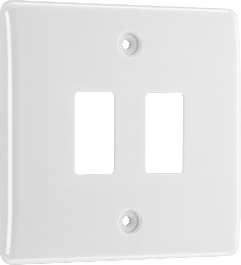 BG Electrical Grid - 2 module, square