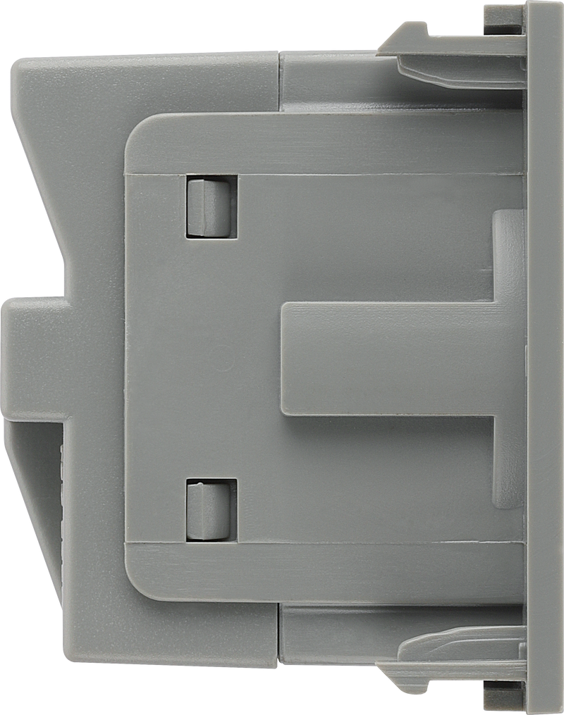 BG Electrical Euro Module - 16A Schuko, unswitched socket