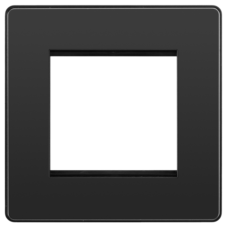BG Electrical Euro Module - 2 module - square