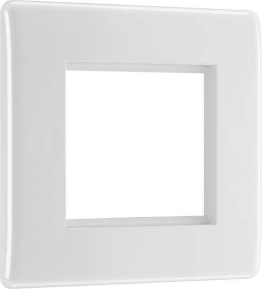 BG Electrical Euro Module - 2 module - square
