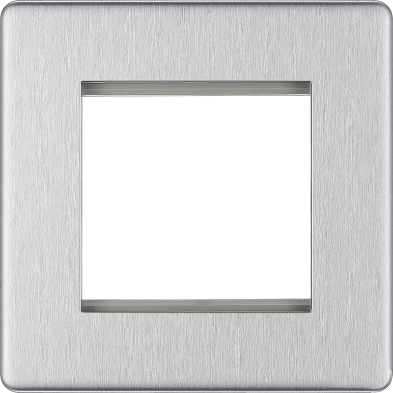 BG Electrical Euro Module - 2 module - square