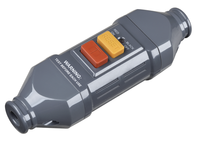 Masterplug Outdoor - Inline, 13A, Grey